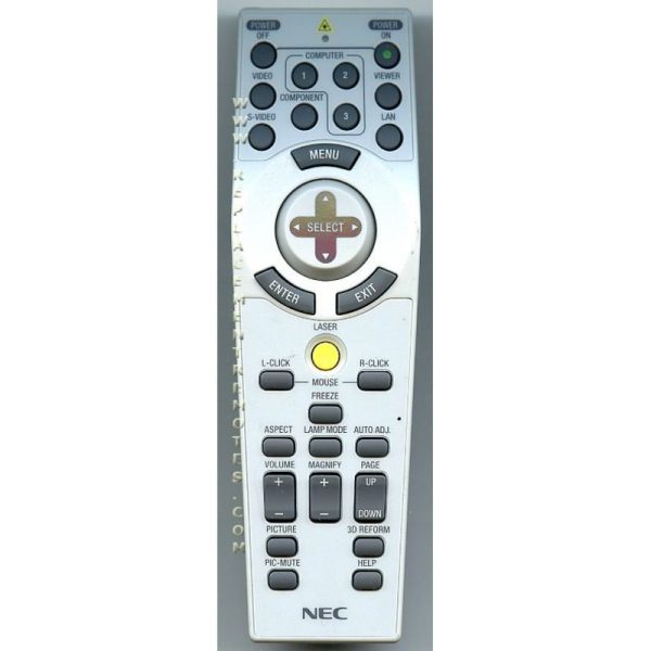 NEC RD424E Projector Remote Control