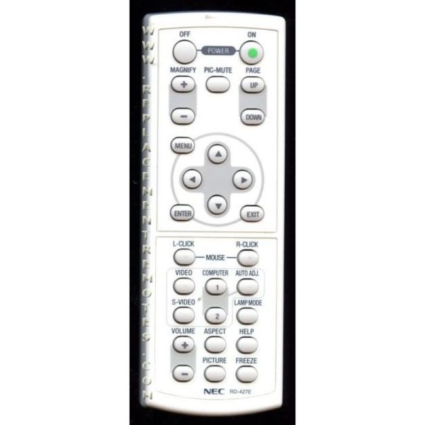 NEC RD427E Projector Remote Control