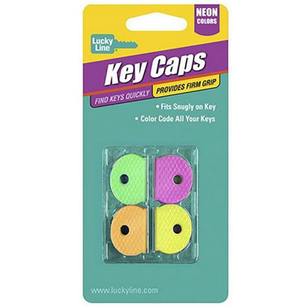 Neon Key Caps – 4 Pcs by Lucky Line