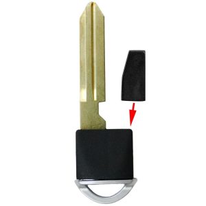 Nissan Infiniti Emergency Insert key for smart remotes – WITH CHIP by Car & Truck Remotes
