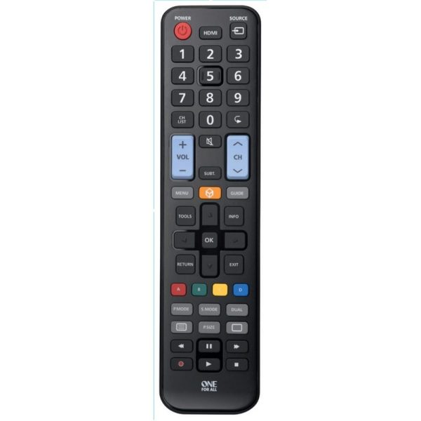 One For All URC1910 for Samsung 1-Device Universal Remote Control