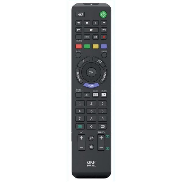 One For All URC1912 for Sony 1-Device Universal Remote Control
