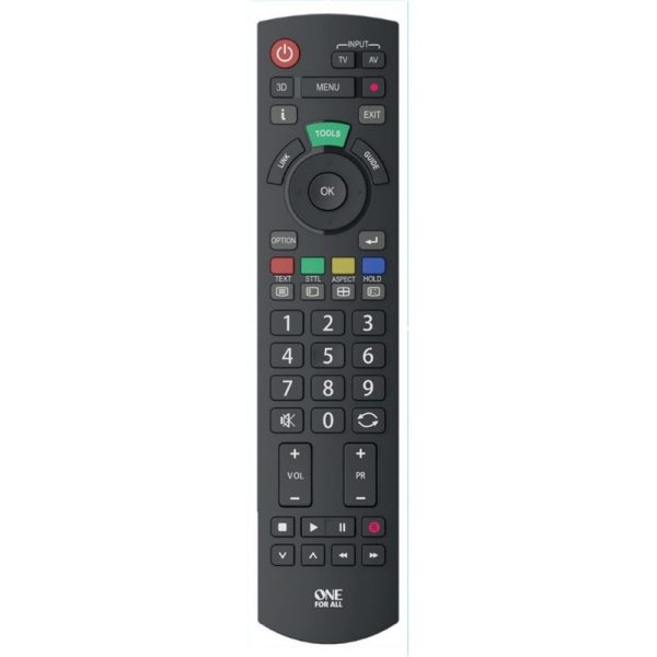One For All URC1914 for Panasonic 1-Device Universal Remote Control
