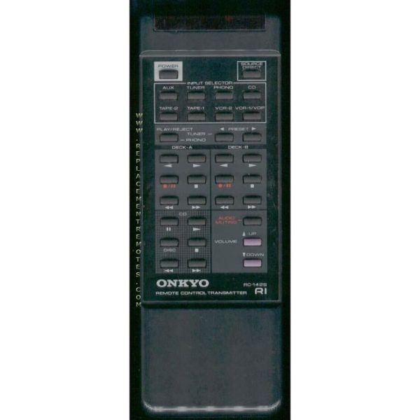 Onkyo RC142S Receiver Remote Control