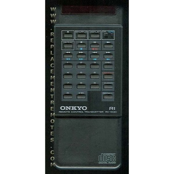 Onkyo RC163C CD Remote Control