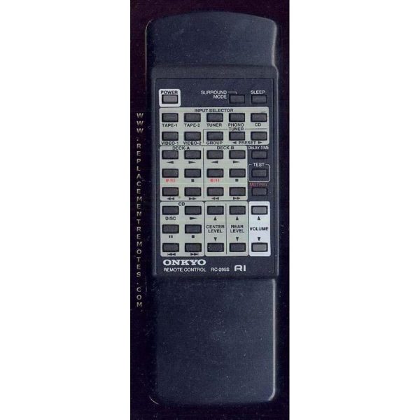 Onkyo RC295S Receiver Remote Control