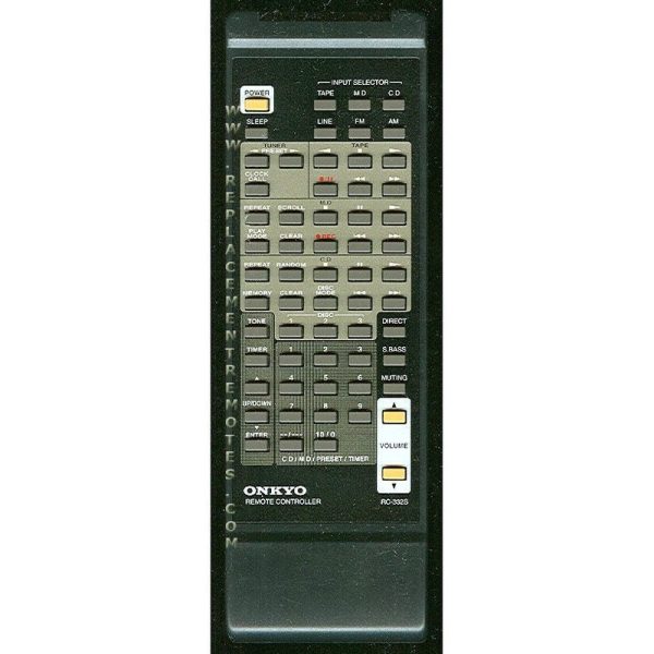 Onkyo RC332S Receiver Remote Control