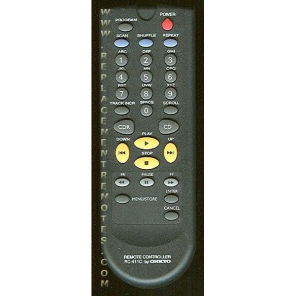 Onkyo RC411C CD Remote Control