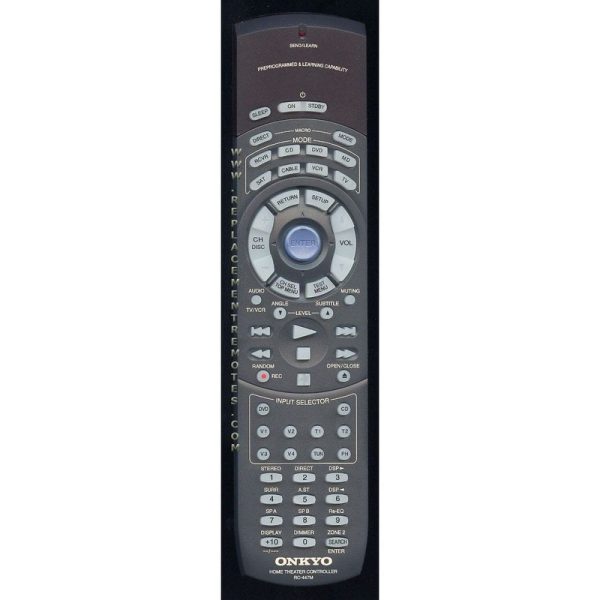 Onkyo RC447M Receiver Remote Control