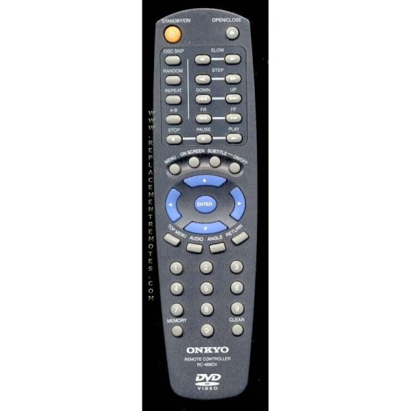 Onkyo RC469DV DVD Remote Control