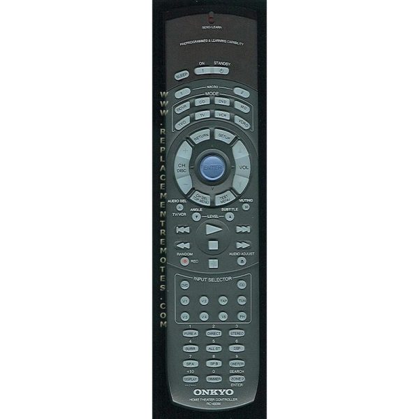 Onkyo RC480M Receiver Remote Control