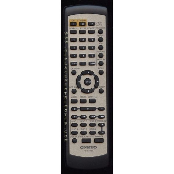 Onkyo RC542DR DVD Remote Control