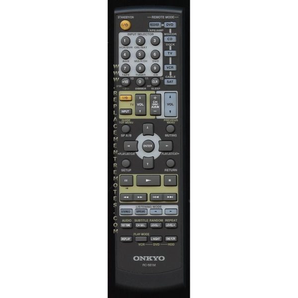 Onkyo RC681M Receiver Remote Control