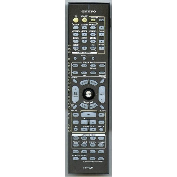 Onkyo RC693M Receiver Remote Control