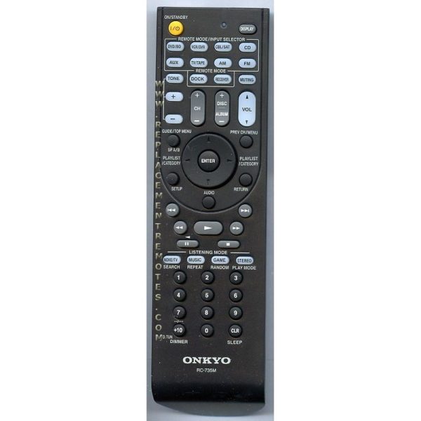 Onkyo RC735M Receiver Remote Control
