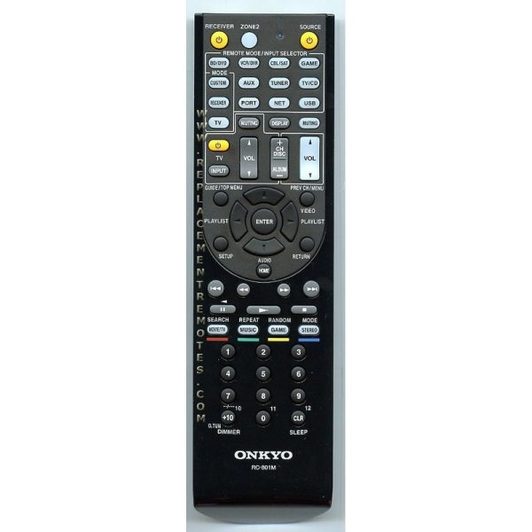 Onkyo RC801M Receiver Remote Control