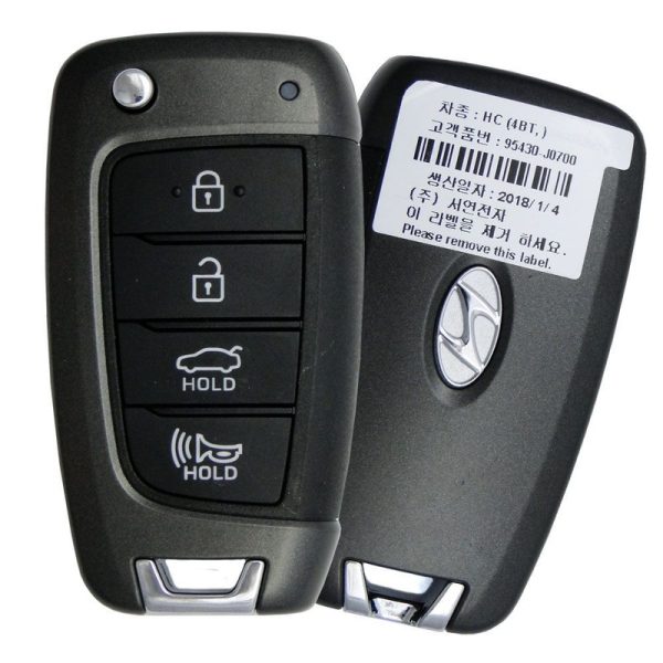 Original Flip Remote for Hyundai Accent PN: 95430-J0700