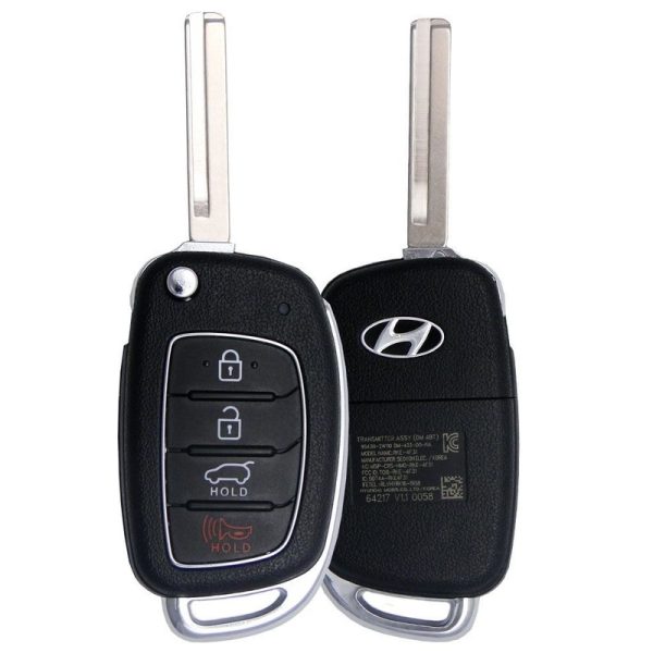 Original Flip Remote for Hyundai Santa Fe PN: 95430-2W110