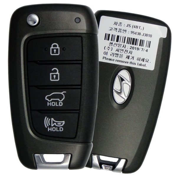 Original Flip Remote for Hyundai Veloster PN: 95430-J3010