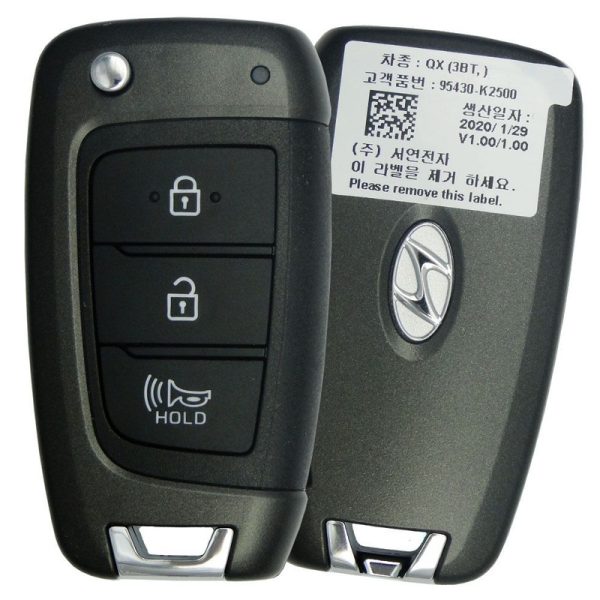 Original Flip Remote for Hyundai Venue PN: 95430-K2500