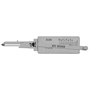 Original LISHI B106 B107 GM NON-WARDED KEY READER
