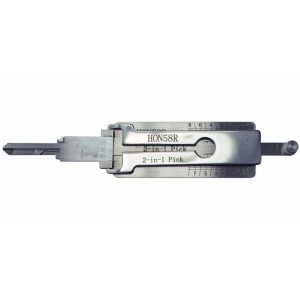Original LISHI HONDA, ISUZU 8-CUT HON58R 2-IN-1 TOOL PICK DECODER