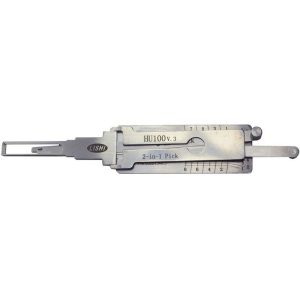 Original LISHI HU100 TOOL 8 CUTS FOR GM B116 2-IN-1 PICK – IGNITION, DOOR, TRUNK