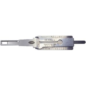 Original LISHI HU66 VAG SINGLE LIFTER AUDI VW 2-IN-1 PICK FOR IGNITION, DOOR, TRUNK