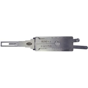 Original LISHI HU92 BMW TWIN LIFTER 2-TRACK 2-IN-1 PICK DECODER FOR IGNITION, DOOR, TRUNK
