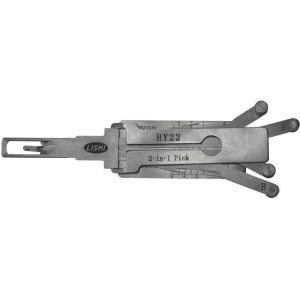 Original LISHI HY22 2 TRACK 6 CUT HYUNDAI KIA 2 IN 1 PICK DECODER IGNITION DOOR TRUNK