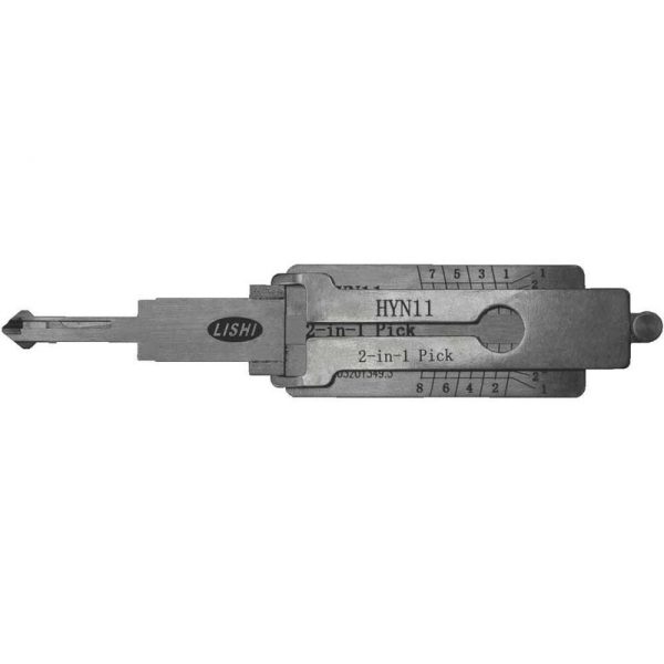 Original LISHI HYN11 HYUNDAI 2-IN-1 PICK DECODER IGNITION DOOR TRUNK