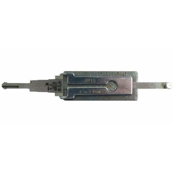 Original LISHI HYN14R HY15 HYUNDAI, KIA 2-IN-1 PICK DECODER FOR DOOR AND TRUNK