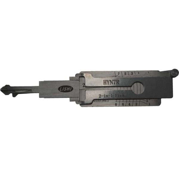 Original LISHI HYN7R HYUNDAI 2-IN-1 PICK DECODER IGNITION DOOR TRUNK