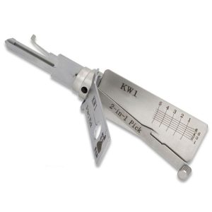 Original LISHI KW1 2-IN-1 TOOL FOR 5 PIN KEYWAY LOCKS