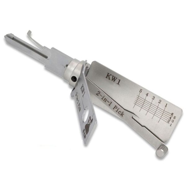 Original LISHI KW1 2-IN-1 TOOL FOR 5 PIN KEYWAY LOCKS