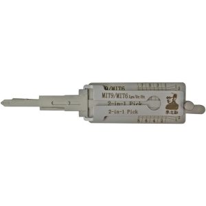 Original LISHI MIT9 MIT6 MITSUBISHI DECODER READER TOOL 2 IN 1 PICK TWIN LIFTER IGNITION DOOR TRUNK