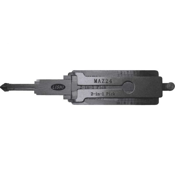 Original LISHI MZ24 MAZ24 MZ31 MAZ31 MZ27 MAZ27 MAZDA 2-IN-1 PICK DOOR TRUNK