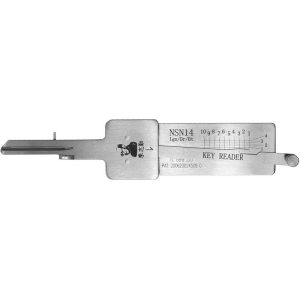Original LISHI NISSAN DECODER READER TOOL NSN14 DA34 SUB1 X237 IGNITION DOOR TRUNK DIRECT READ