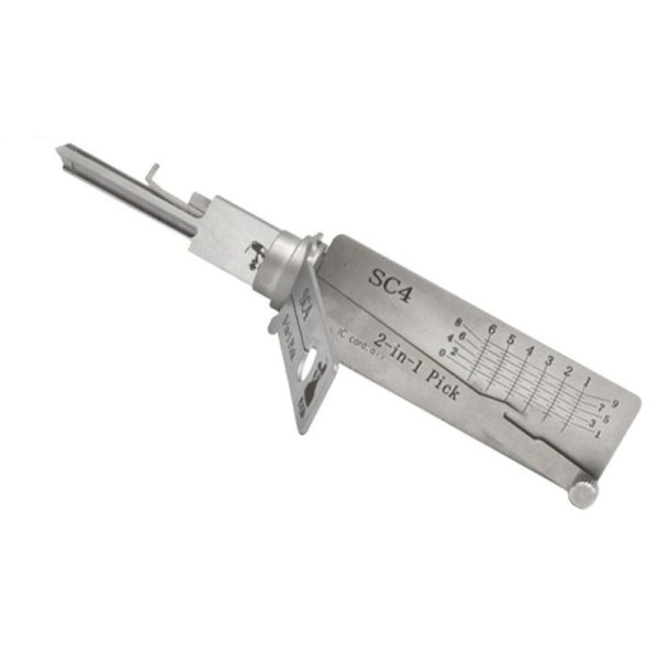 Original LISHI SC4 FOR SCHLAGE LOCKS 2-IN-1 TOOL – ANTI-GLARE