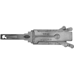 Original LISHI TOY40 LEXUS TR49 2 IN 1 PICK LONG TOOL DECODER DOOR TRUNK