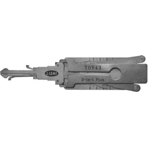 Original LISHI TOY43 TR47 TOYOTA  8 CUT 2 IN 1 PICK TOOL DECODER DOOR TRUNK