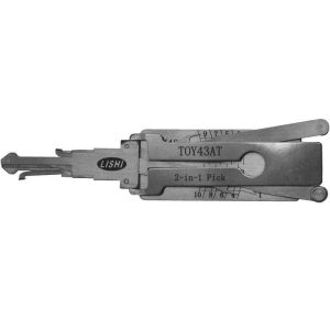 Original LISHI TOY43AT TOYOTA 10 CUT TR47 2 IN 1 PICK TOOL DECODER DOOR TRUNK