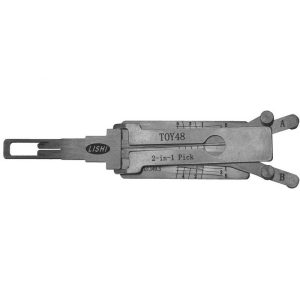 Original LISHI TOY48 LEXUS SHORT TR48 40K CODE SERIES LXP90 2 IN 1 PICK TOOL DECODER IGNITION DOOR TRUNK