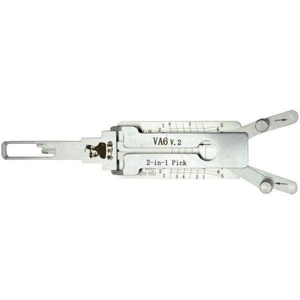 Original LISHI VA6 SMART FORTWO 2-IN-1 PICK DECODER