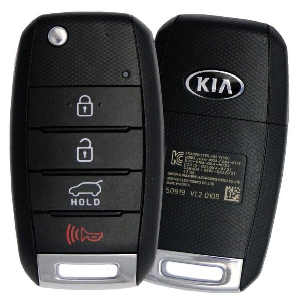 Original Remote for Kia Soul PN: 95430-B2101