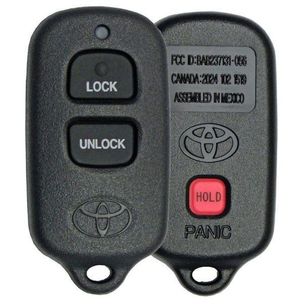 Original Remote for Toyota PN: 08191-00922 (dealer installed)