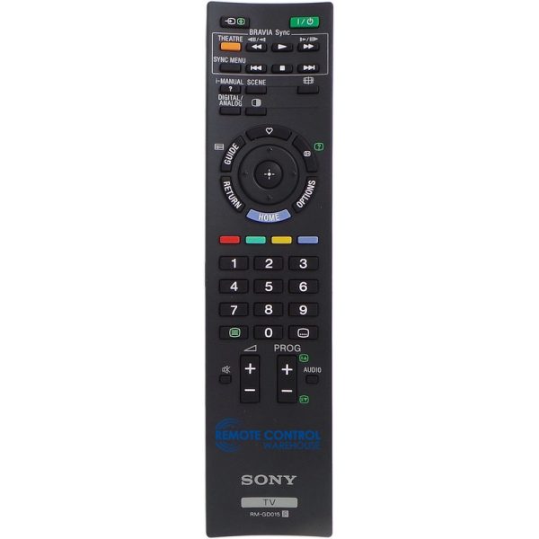ORIGINAL SONY REMOTE CONTROL RMGD015 RM-GD015 KDL32EX400 KDL40EX400 TV