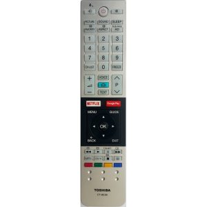 Original Toshiba Remote Control CT-8536  – 49U9850AZ  55U9850AZ 65U9850AZ  TV Genuine