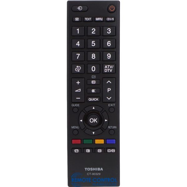 Original Toshiba Remote Control  CT-90329  32W2300A 39L2300A 50L2300A LCD TV Genuine