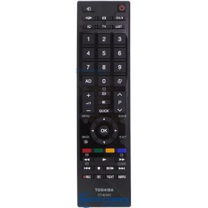 ORIGINAL TOSHIBA REMOTE CONTROL CT90420 REPLACE CT-8067 – 49L3750A  55L3750A LCD TV